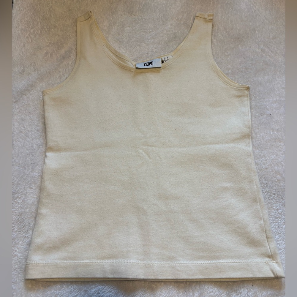 BP Off White Tank Top - Picture 1 of 3